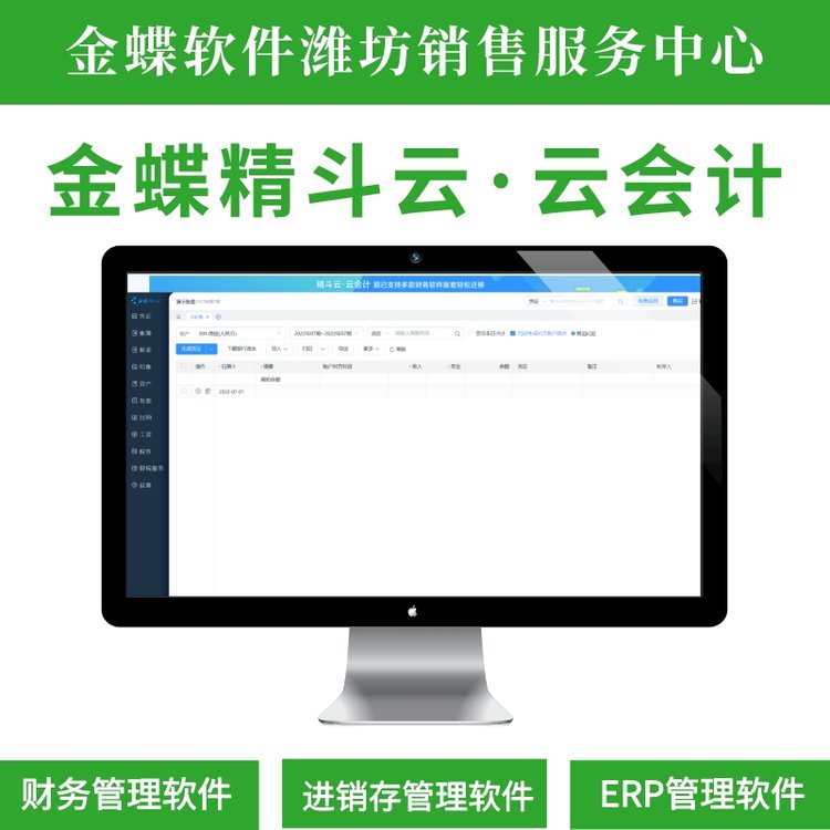 金蝶KIS迷你版单机财务软件 山东轻谷软件代理服务详解